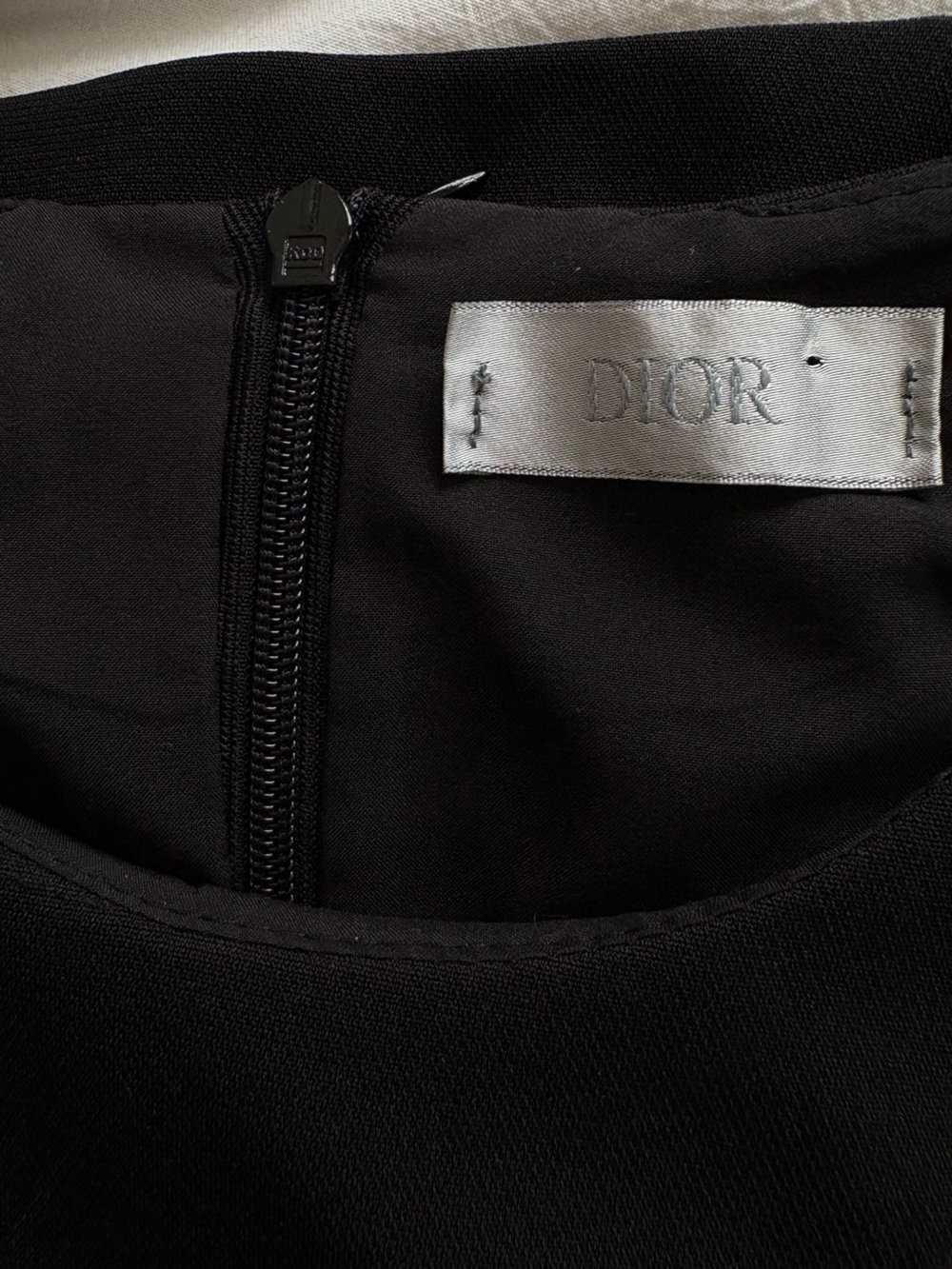 Dior Black Sleeveless Mini Dress - Picture 6 of 7